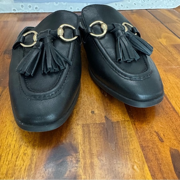 Steve Madden Cayler Black Mule Loafers - Picture 2 of 7